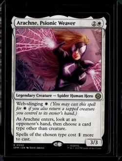 Arachne, Psionic Weaver - 2 - SPM - NM - MTG Magic the Gathering - Image 1