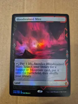Bloodstained Mire Zendikar Rising Expeditions Foil - Image 1