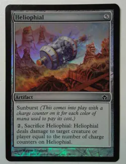 Heliophial *FOIL Common* Magic MtG x1 Fifth Dawn MP - Image 1