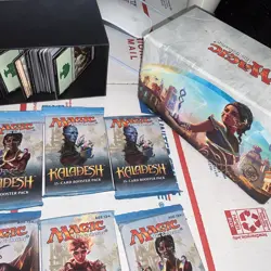 Magic The Gathering 9 Un Opened Booster Packs Plus Rest Of The Cards And Box - Image 3