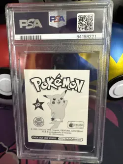 Pokemon Professor Oak Merlin Prism #S33 PSA 9 Gem Mint - Image 2