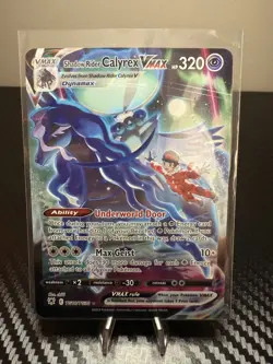 POKEMON SHADOW RIDER CALYREX VMAX TG18/TG30 ASTRAL RADIANCE TRAINER GALLERY - NM - Image 1