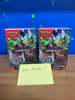 2 Boxes - Pokemon TCG Twilight Masquerade Booster Bundle New / Factory Sealed - Image 1