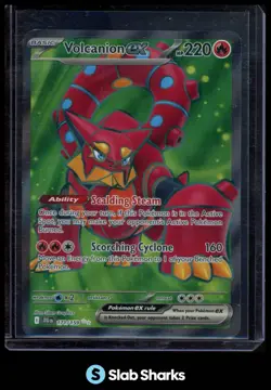 2025 POKEMON SV JOURNEY TOGETHER - JTG EN #171/159 VOLCANION EX ULTRA RARE - Image 1