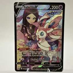 Pokemon Brilliant Stars Sylveon v Rapid Strike Trainer Gallery TG14/TG30 - Image 1