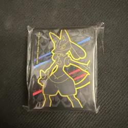 Pokemon Lucario Sword And Shield Crown Zenith ETB Sealed Sleeves 65ct - Image 1