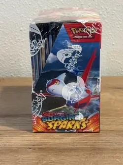 Pokemon TCG: Surging Sparks Scarlet & Violet Factory Sealed Booster Box - Image 2