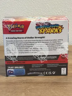 Pokemon TCG: Surging Sparks Scarlet & Violet Factory Sealed Booster Box - Image 3