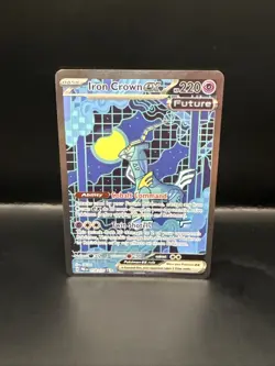 Pokemon Iron Crown ex 158/131 SV: Prismatic Evolutions Special Illustration SIR - Image 3