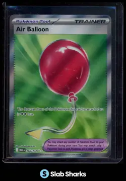 2025 POKEMON MEGA EVOLUTION - MEG EN #166/132 AIR BALLOON ULTRA RARE - Image 1