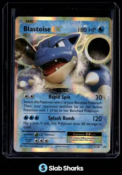 2016 POKEMON XY EVOLUTIONS #21/108 BLASTOISE HOLO - Image 1