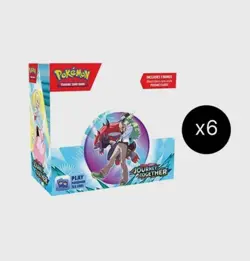 Pokemon TCG Journey Together SV09 Enhanced Booster Sealed Case = 6 Booster Boxes - Image 5