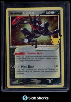 2019 POKEMON SWORD & SHIELD BLACK STAR PROMOS #SWSH144 GRENINJA CELEBRATIONS - Image 1