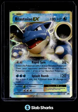 2016 POKEMON XY EVOLUTIONS #21/108 BLASTOISE HOLO - Image 1