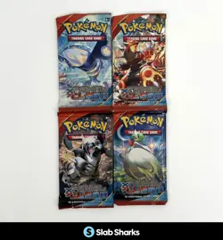 POKEMON TCG XT PRIMAL CLASH SEALED PACKS FULL ART SET LOT OF 4 - Image 1