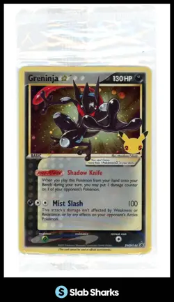 2019 POKEMON SWORD & SHIELD BLACK STAR PROMOS #SWSH144 GRENINJA CELEBRATIONS - Image 1