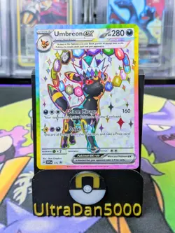 Pokemon TCG Umbreon EX SVP176 Premium Figure Collection Promo - Image 1