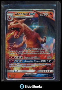 2016 POKEMON SM BLACK STAR PROMOS #SM195 CHARIZARD GX - Image 1