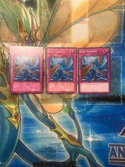 3X Dust Tornado - Yugioh Yu Gi Oh! 3 Playset Edison - Image 1