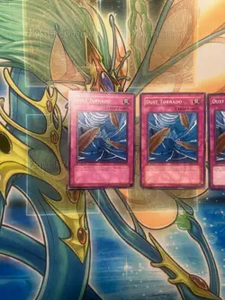 3X Dust Tornado - Yugioh Yu Gi Oh! 3 Playset Edison - Image 2