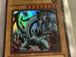 Yu-Gi-Oh! Blue Eyes White Dragon Blanco De Ojos Azules Ldd-s001 VLP 1st Edition - Image 5