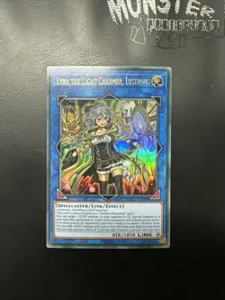 YUGIOH LYNA THE LIGHT CHARMER LUSTROUS ULTRA RARE MP22-EN089 1ST EDITION - Image 1