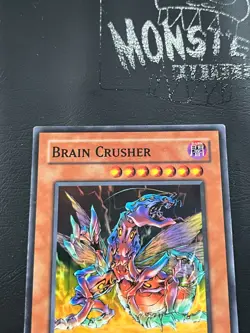 YUGIOH BRAIN CRUSHER SUPER RARE GX03-EN001 PLAYED - Image 3