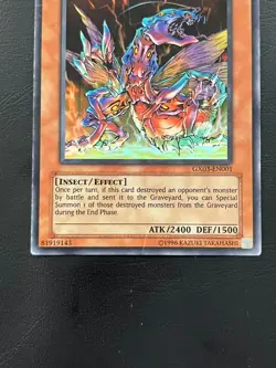 YUGIOH BRAIN CRUSHER SUPER RARE GX03-EN001 PLAYED - Image 4