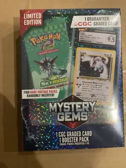 Pokemon TCG: Limited Edition Mystery Gems (1 Graded Card, 1 Booster Pack) - Image 2