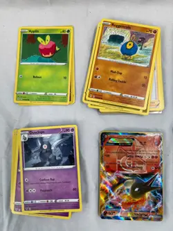 Lot of 400+ POKEMON Cards w/ Card Sleeves - Image 3