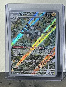 Pokemon TCG Magneton SVP 159 Promo Card Surging Sparks - Image 1