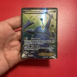 Pokemon TCG Heracross EX Full Art Holo Card 105/111 XY-Furious Fists - Image 1