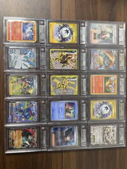 All Beckett BGS ALL English XY/Sun & Moon/Modern 15x Pokemon Graded Card Lot #19 - Image 1
