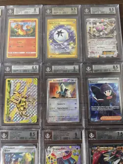 All Beckett BGS ALL English XY/Sun & Moon/Modern 15x Pokemon Graded Card Lot #19 - Image 3