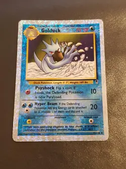 Pokemon TCG 2002 Golduck 43/110 Legendary Collection Reverse Holo Card - Image 1