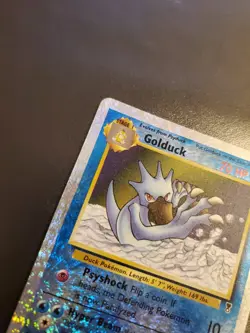 Pokemon TCG 2002 Golduck 43/110 Legendary Collection Reverse Holo Card - Image 2