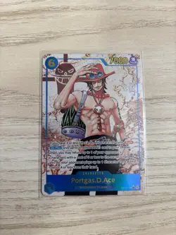 Portgas.D.Ace OP13-119 SEC Alt Art AA English One Piece TCG Card Game - Image 1
