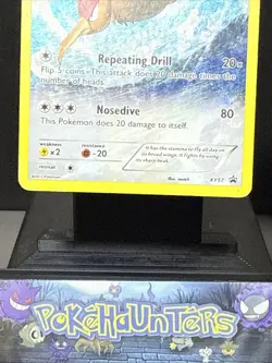 Pokemon Card Fearow XY57 XY Black Star Promo Cosmo Holo Played - Image 3