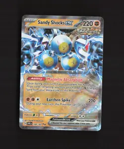 Sandy Shocks ex 108/182 Paradox Rift Double Rare Holo Pokemon Card - Image 1