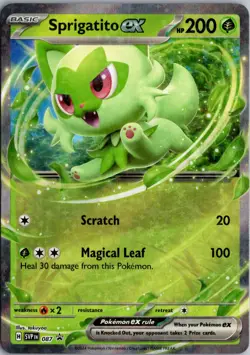 Sprigatito ex - Holo Promo SV: Scarlet & Violet Promo Cards 087 NM - Image 1