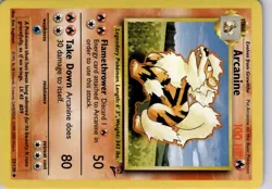 Arcanine 33/130 Base Set 2 Unlimited Pokemon Trading Card TCG - Image 5