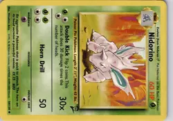 Pokemon Card Nidorino 54/130 Base Set 2 Trading Card TCG WOTC - Image 5