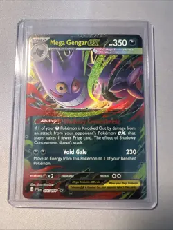 Pokemon Mega Gengar EX 056/094 card Battle Deck Set Phantasmal Flames PFL - Image 1