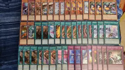 Yugioh 45 Card Floowandereeze Deck Core Robina Map Evenly Empen - Image 1