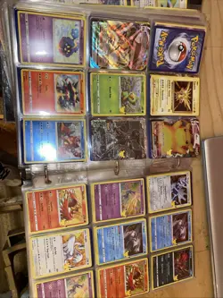 Pokemon English Assorted Holo Rare Card Lot 50 Cards - Image 1