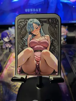 Goddess Story Metal Card Serialized Anime Waifu Random Serial # - Image 2