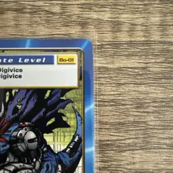 MetalGreymon BO-01 unlimited Digimon Card NM Digi-Battle 2000 Bandai CCG - Image 2