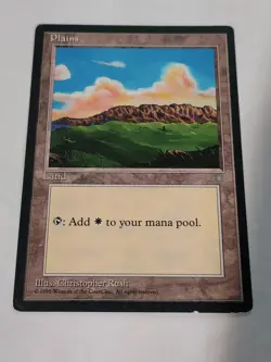 Plains (B) Ice Age Magic the Gathering MTG Single Nice! - Image 1