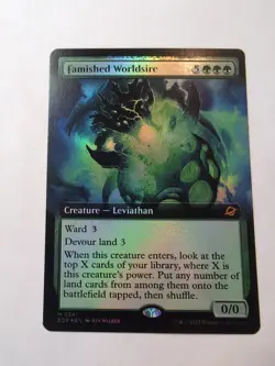 Famished Worldsire (Extended Art) Edge of Eternities Foil - Image 1