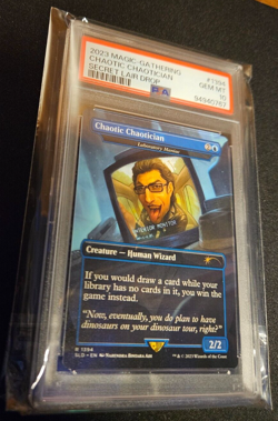 Magic - Chaotic Chaotician Laboratory Maniac #1394 Secret Lair - PSA 10 GEM MiNT - Image 4